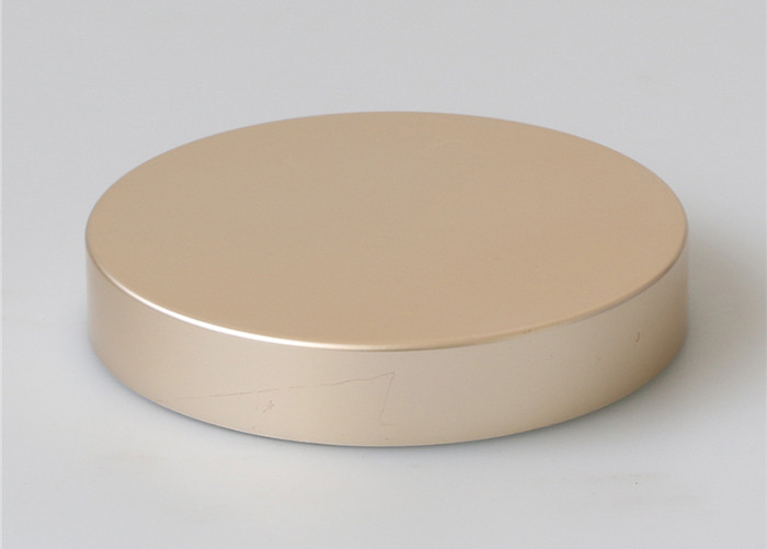 89 / 400 Metal Screw Jar Lids , 89mm Cosmetic Jars Aluminum Screw Cap