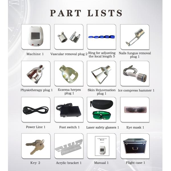 2021 5 in 1 Spider Veins Laser 980 nm Laser Vascular Removal Machine