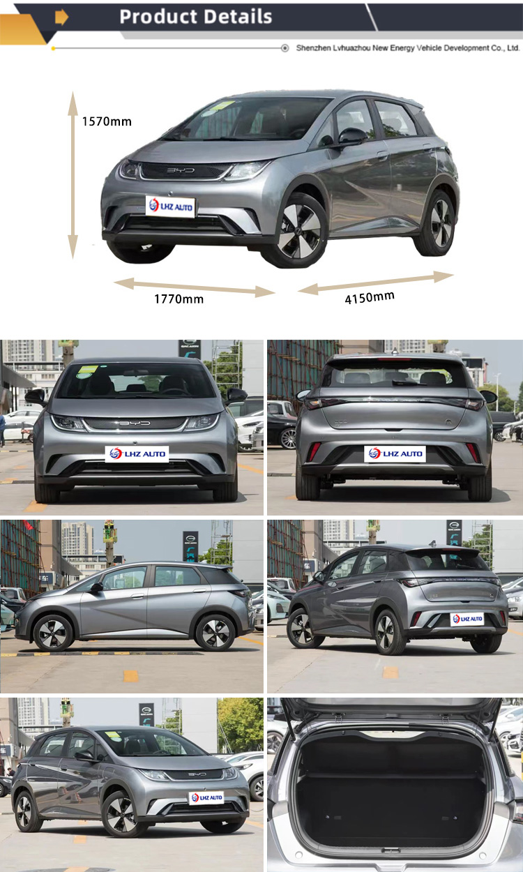 100% Electric BYD Dolphin Electric Car 2023 Mini EV Cars Fashion Knight Edition 420km