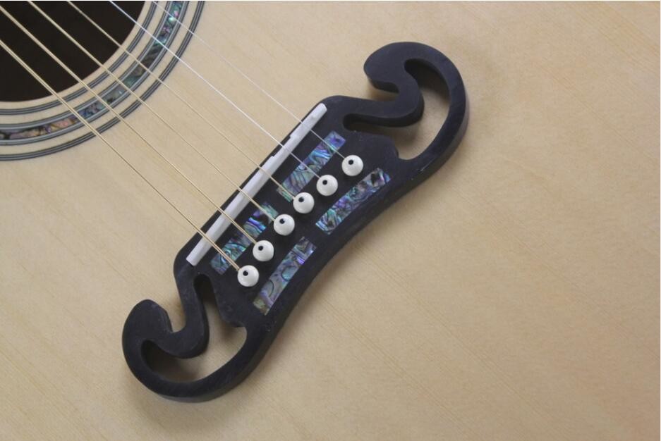 2018 new Real abalone G200 deluxe acoustic guitar All abalone inlay G200 luxury deluxe electric acoustic guitar