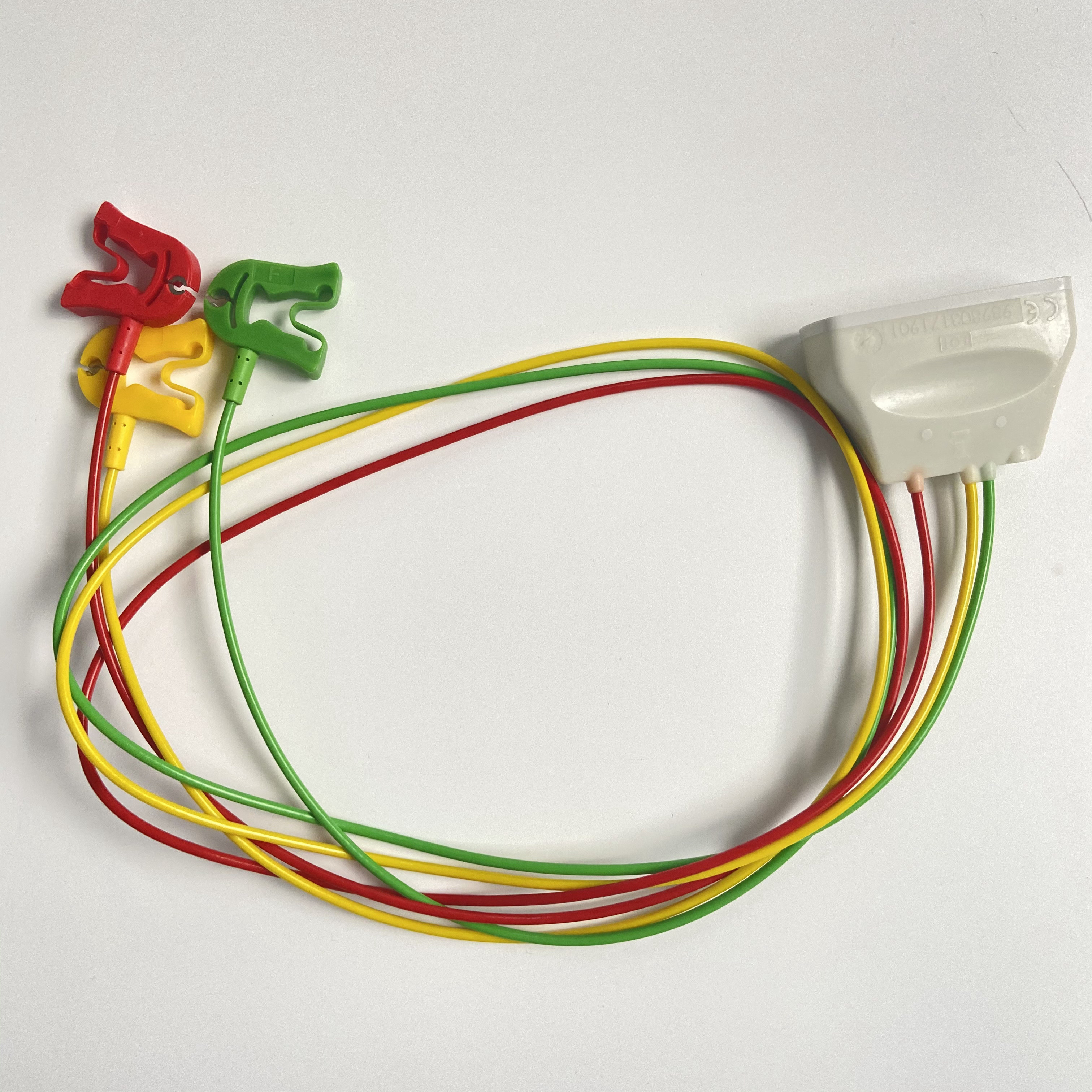 Telemetry Three Lead European Standard Clamp ECG 3-Lead Grabber IEC Tele REF：989803171901