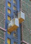 Buildings Bridges Chimney Q355B Steel 36M/Min Construction Site Lift