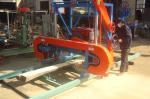 Wood Saw Machine MJ1000 Petrol wood cutting bandsaw saw mill machines gasoline