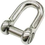 Wear Resistance 304 316 Ss D Shackle Extra Wide Imperial Or Metric Size