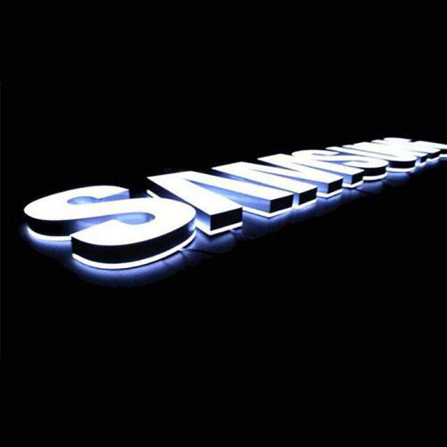 Wholesale Shop Acrylic Backlit Led Signs Outdoor 3D Channel Letters Sign
