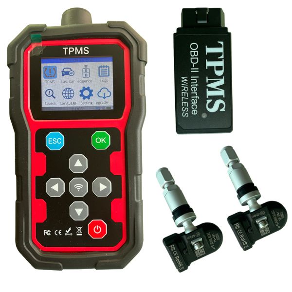 IP67 Rating Programmable TPMS Sensors Car Tire Air Pressure Sensor 315Mhz 433Mhz