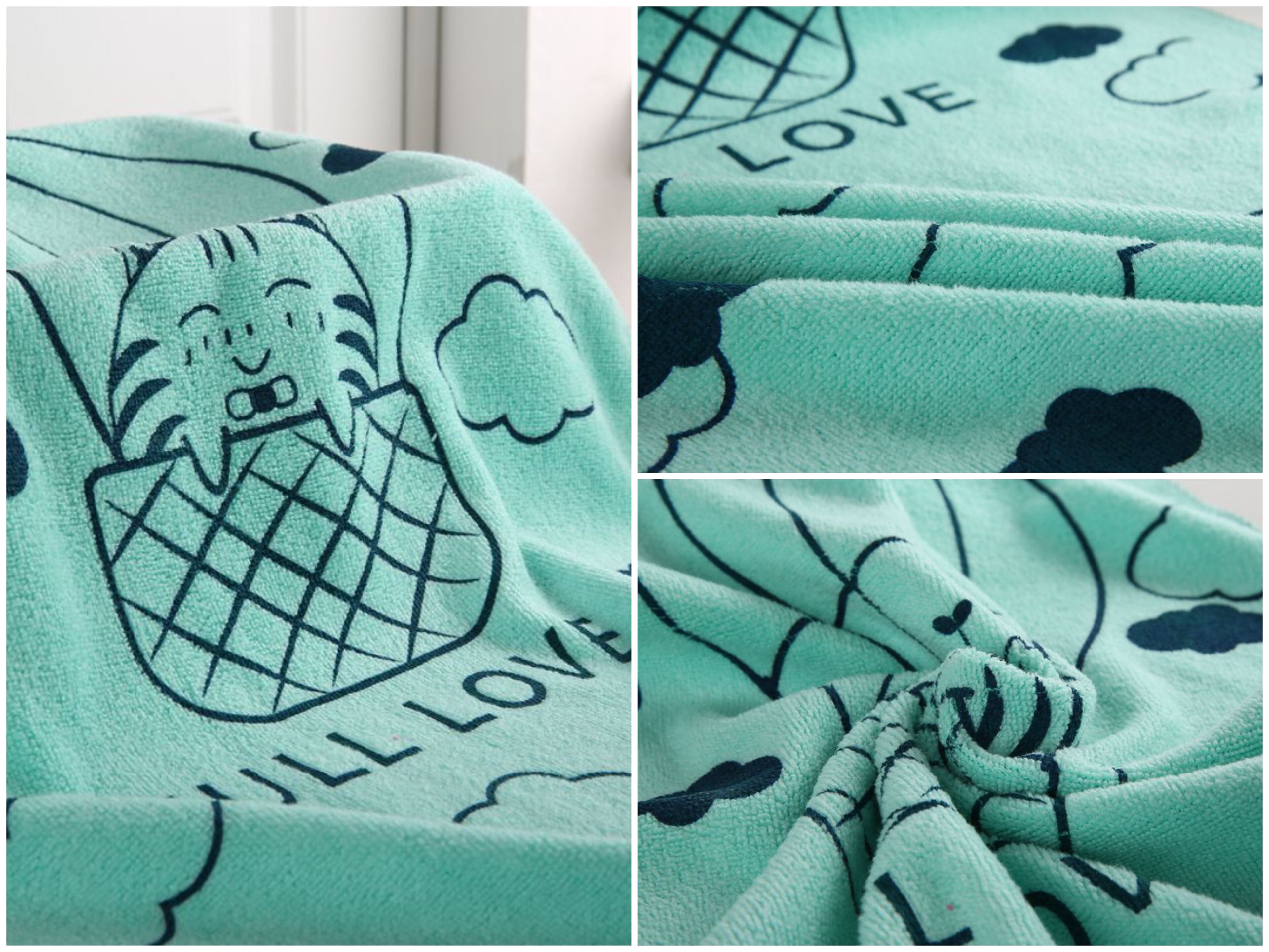 High Praised Cotton Bath Towel Set with Thick Absorbent Design and T/T Payment Term