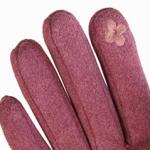 Ladies Warm Windproof Gloves Elegant Peral Mittens Female Fashion Women