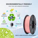 3D Printer PLA+ Filament 1.75mm Pink Bubble 100% Without Bubble For 3D Printing