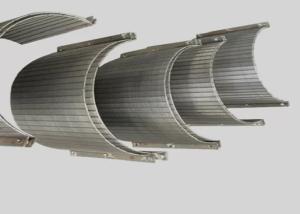 Wholesale 99% 0.1mm Wedge Wire Sieve Bend Screen For Petroleum Exploitation from china suppliers