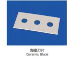 Zirconia Ceramic Zro2 Ceramic Razor Blades Slotted Blade