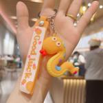 Adorable Cartoon Silicone Keychain Cute Kawaii Anime Cool Keychains For