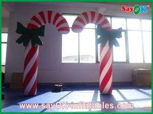 Wholesale Custom Durable Advertising Inflatable Candy Cane For Christmas Holiday from china suppliers