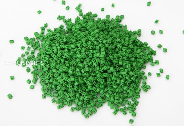 FIFA Approved Green Rubber Artificial Grass Infill For Outdoor performance