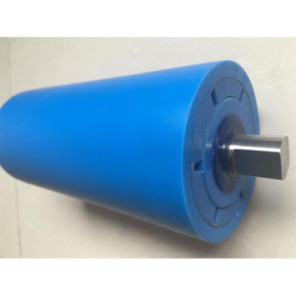 4 Inch Polymer Pipe Plastic HDPE Impact Conveyor Training Idler Rollers
