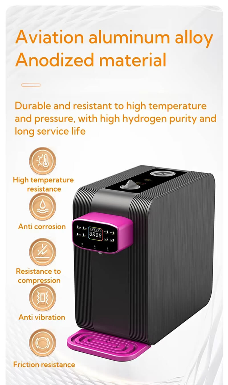 Instant Hydrogen Micro Nano Technology Energy Power Saturated Hydrogen Rich Drinking Water Dispenser WEIZI