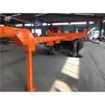 Heavy Duty 12R22.5 Vacuum Tire 50t Genron Timber Trailer
