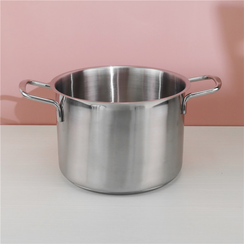 Stainless Steel Kitchen Soup Pots For Home Customized Logo