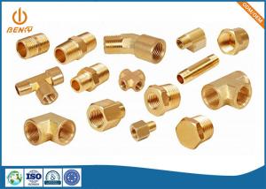 China Brass Connector CNC Precision Turning Components Walking Cane Parts on sale