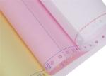 75mmx60mm 52 CFB White 3 Ply Printing Carbonless Paper