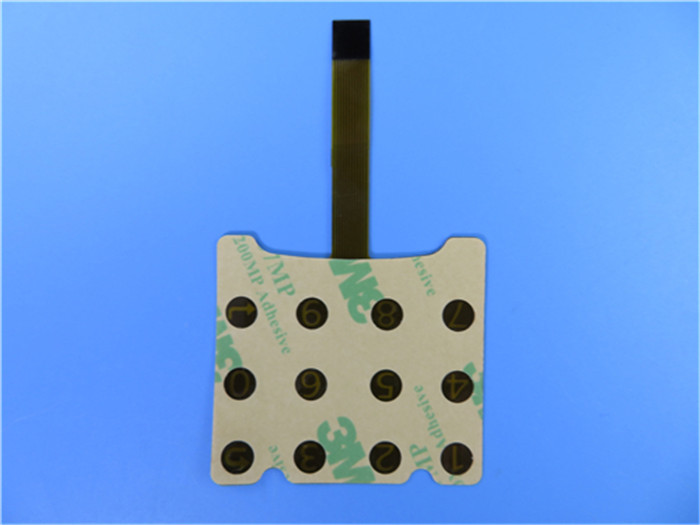 Single Sided Flexible PCBs FPC On Polyimide Substrate With 3M Tape Tesa Tape
