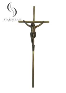 Wholesale Europe Style Funeral Crucifix Coffin Decoration High Polished Featuring from china suppliers