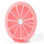 Top Fashion Waterproof Aluminum Case Transparent Colorful Pill Box Optional