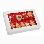 Waterproof Oilproof Kraft Takeaway Food Boxes With Clear Window OEM/ODM