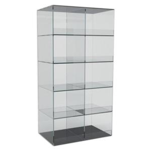 Wholesale Clear Acrylic Countertop Display Racks Case Free Standing from china suppliers