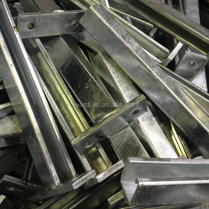 Double Channel Cantilever Arms Galvanized Strut Channel Bracket Shelf