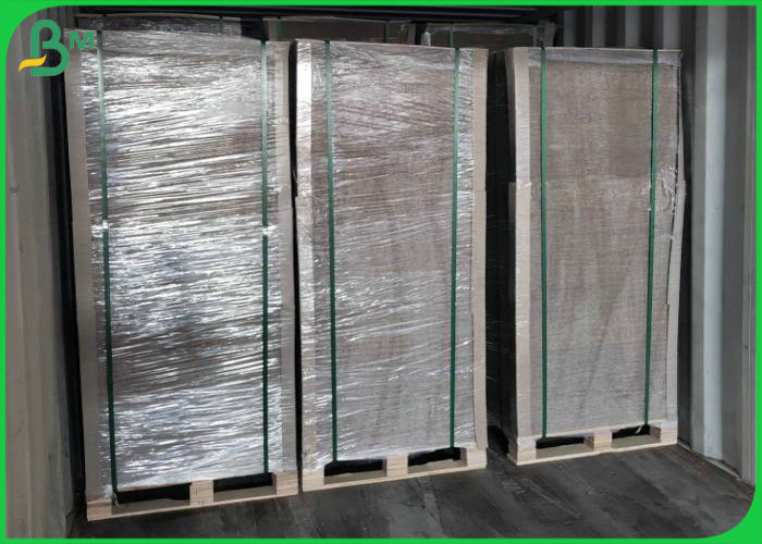 Sturdy 1.2mm thick grey graphic board 750gram recycled pulp paper board sheets