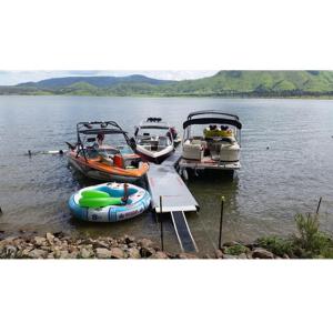 Wholesale 1000 Denier PVC Pontoon Dock Floating Inflatable Water Platform from china suppliers