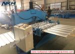 Color Customized Roofing Sheet Crimping Machine For Roofing / Trapezoidal
