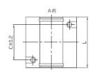 Linear bearings KBA-AJ...B - Shaft Supporting Housing KBA16AJ