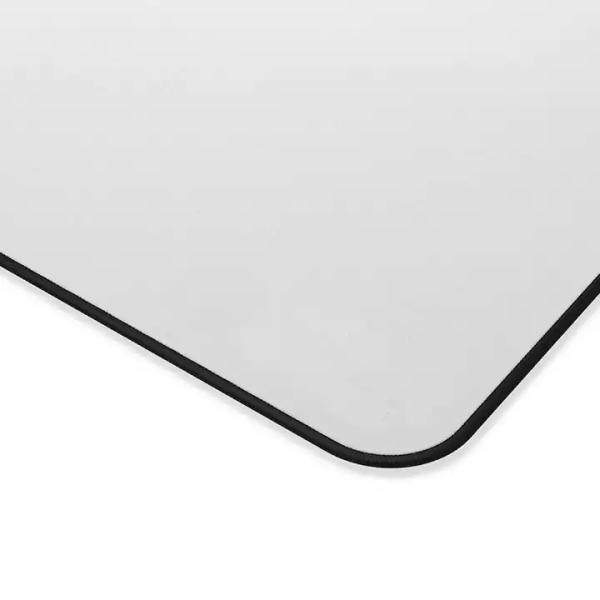 Scratch Proof Rubber Long White Sublimation Desk Keyboard Mousepad Mat for Office