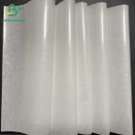 Food Grade Food Wrapping Paper , 40g+ 10g PE Coated White Kraft Paper For