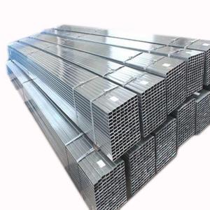Wholesale Corrugated Square Tubing Galvanized Steel Hollow Pipe Iron Rectangular Tube from china suppliers