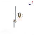 Coverage 2.4g base station grey wifi omni fiberglass antenna outdoor roof wifi