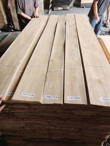 Wholesale Thick 0.55mm European White Oak Veneer Door A Grade To Europe from china suppliers