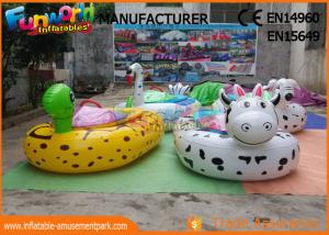 China Cartoon Shape Animal Motored Inflatable Boat Toys , Adult Electric Bumper Boat on sale