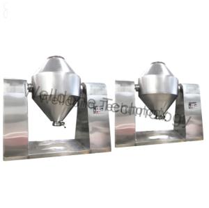 Wholesale 100L Double Cone SUS316L Vacuum Rotary Dryer Steam Generator Condenser Food Processing Manufacturing Plants from china suppliers