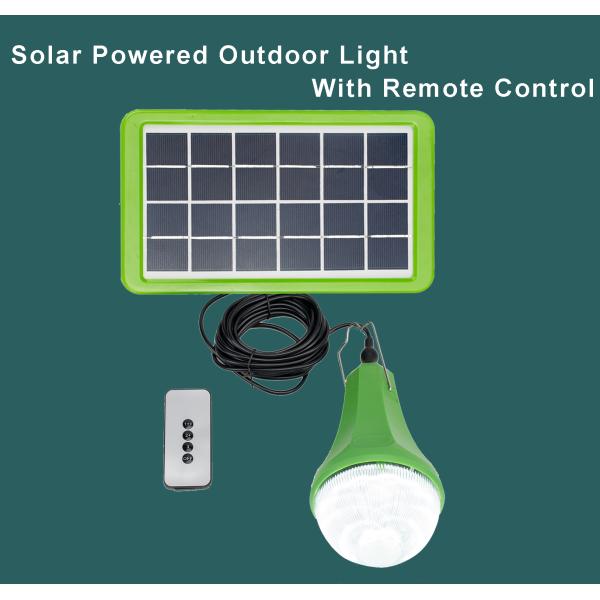 OEM 3W 5V Weather Resistant Solar Emergency Lights With Solar Panel