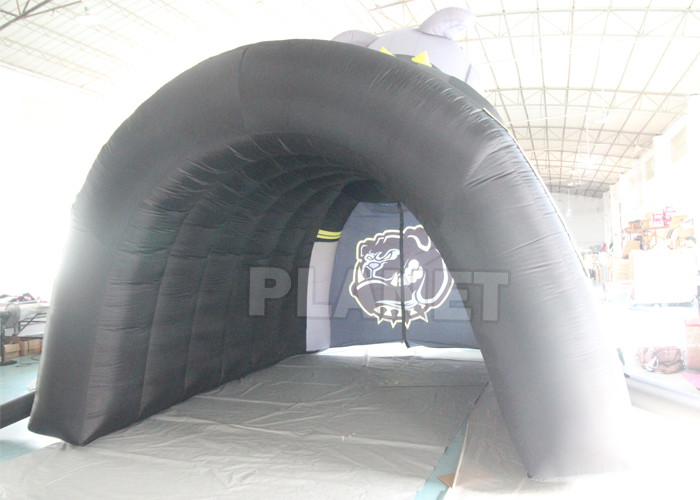 Bulldog Inflatable Tunnel Tent Customized Football Inflatable Tunnel For Advertising Inflatable Tunnel Channel For Event