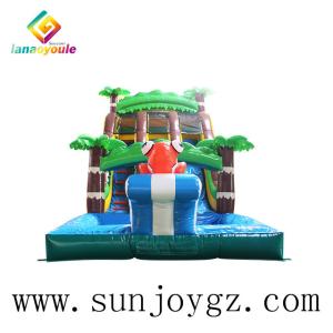 Wholesale Environmentally Friendly Inflatable Jungle Water Park Slide For Recreation from china suppliers