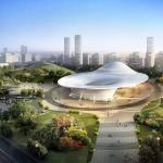 Durable Large Span Steel Structure Building For Culture Sports Center Stadium