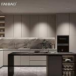 High End Modern White Kitchen Cabinets Sets Modular Wall Mounted Kitchen