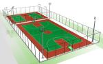 ISO18001 Dustproof Si PU Sports Flooring For School Good Color Fastness