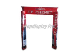 Wholesale Promotional Paper Flooring Standee Display Large Arche for Red Wine JPC from china suppliers