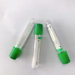 Plastic Glass Sodium Lithium Heparin Tube For Vacuum Blood Collection