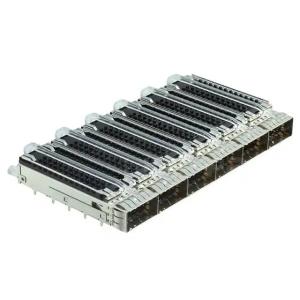 Wholesale TE 2-2170708-5 ZQSFP+ Cage Ganged (1x6) With Heat Sink Connector EMI Springs Included Lightpipe from china suppliers